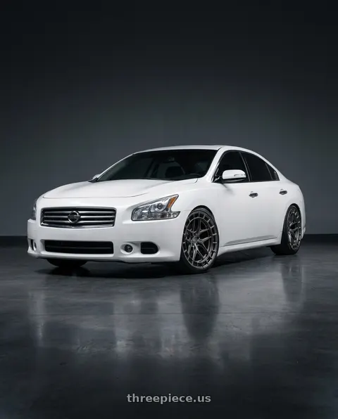 2009 Nissan Maxima with VOSSEN HFX-1 6X139.7 20x10 -18 MATTE GUNMETAL wheels