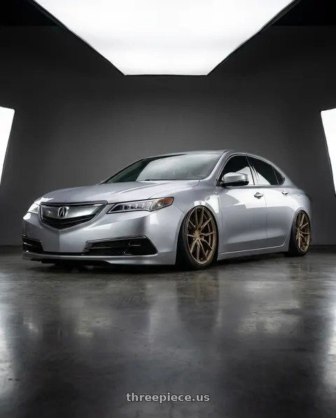 2019 Acura TLX with Aodhan AFF1 5x114.3 20x9+32 Matte Bronze wheels
