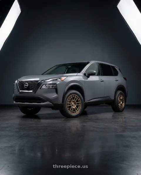 2026 Nissan Rogue SV with fifteen52 METRIX MX 5x114.3 17x8 +38 BRONZE (MATTE BRONZE) wheels