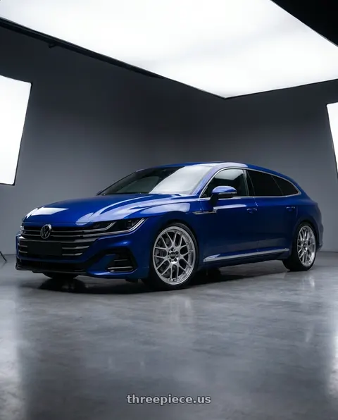 2023 Volkswagen Arteon with BBS RS-GT 5x112 19x8.5 +32 Diamond Silver Center Diamond Cut Lip wheels