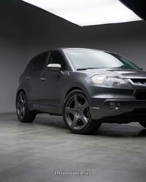 2008 Acura RDX with MRR VP3 5x114.3 20x9  +20 Matte Gun Metal Graphite wheels