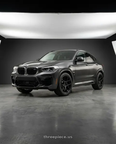 2023 BMW X4 with Aodhan AFF2 5x112 20x9+30 Matte Black wheels