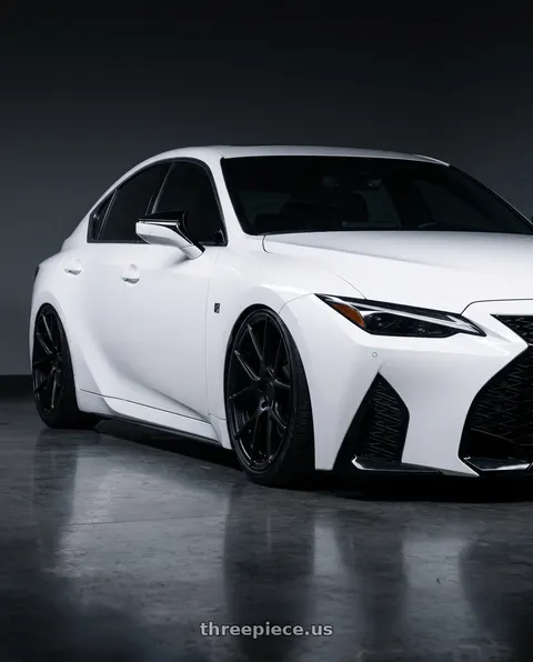2024 Lexus IS350 with Avant Garde Wheels M510 5X114.3 19x9.5 +40 Matte Black wheels
