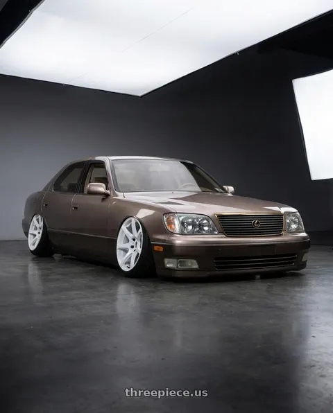 2000 Lexus LS400 with Work Emotion T7R wheels