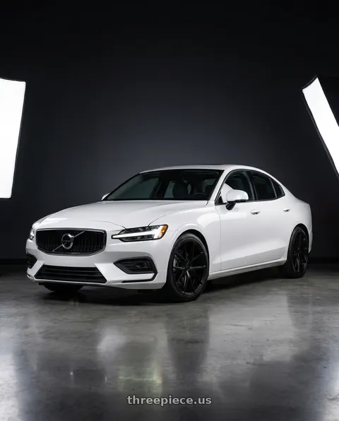 2020 Volvo S60 T6 Momentum with Niche 1PC M117 MISANO 5X108 19X8.5 +40 MATTE BLACK wheels