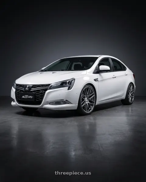 2019 Nissan bluebird with Beyern AUTOBAHN 5X112 22X10.5 +38 GLOSS GUNMETAL wheels