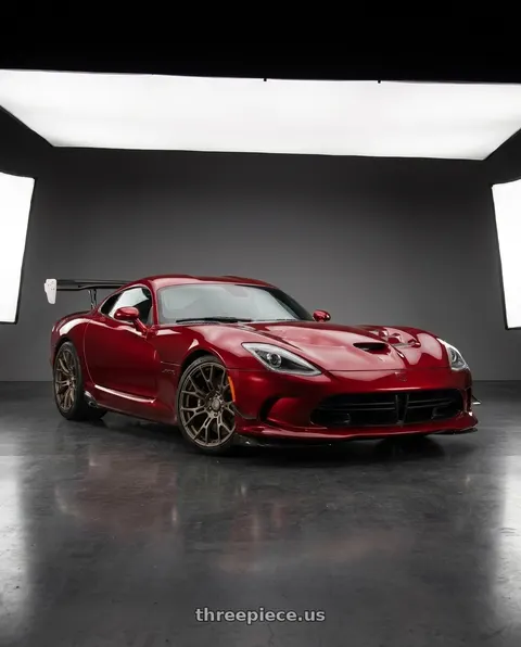 2017 Dodge Viper with Black Rhino RAID 6X114.3 18X9.5 +18 MATTE BRONZE wheels