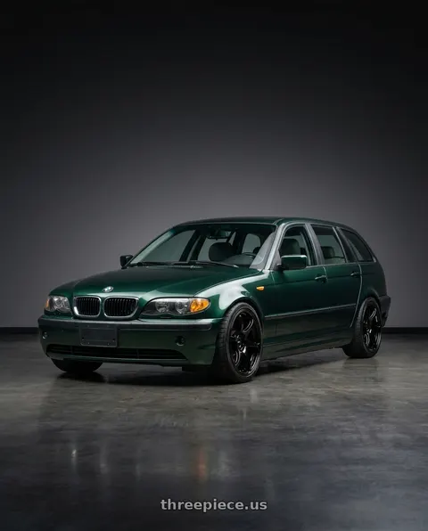 2000 BMW 323i with Advan RGIII 4x100 18x7.0+42 Gloss Black wheels