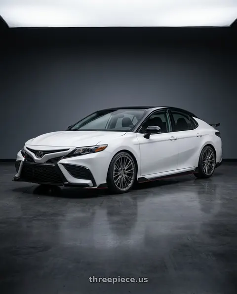 2021 Toyota Camry TRD with Axe CF2 5x114 19X8.5+40 GREY wheels