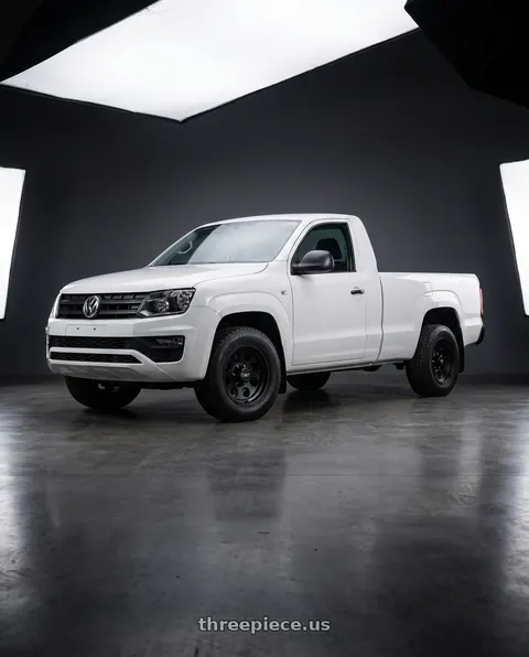 2018 volkswagen amarok cs with Mickey Thompson Classic III Black 5x139.7 17x9 -12 Matte Black wheels