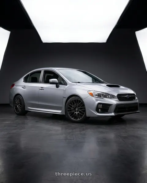 2018 Subaru WRX with Enkei EKM3 5x112 18x8+45 Performance Gunmetal wheels