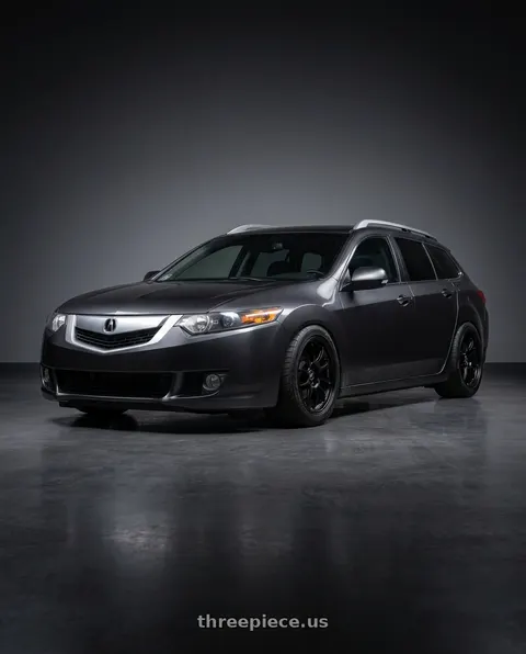 2012 Acura TSX with Enkei PF01 5x114.3 17x8+50 Black wheels