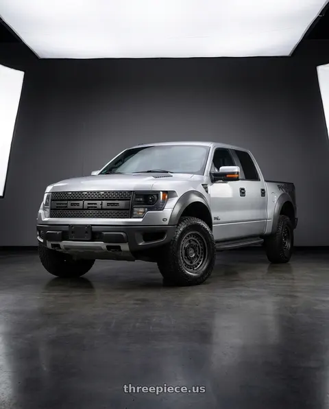 2013 Ford F-150 with Black Rhino ARMORY 6X135/6X139.7 17X9.5 -18 GUN BLACK wheels