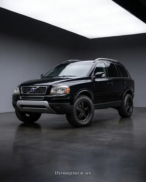 2008 Volvo XC90 with KATANA RACING KR03 5x114.3 18x8 +40 Matte Black wheels
