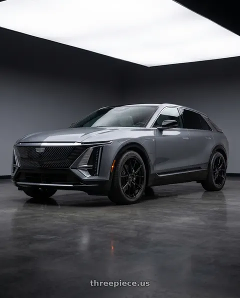 2024 Cadillac LYRIQ with E5 Wheels Daytona 5x120.65 19x9.5+53 BK wheels