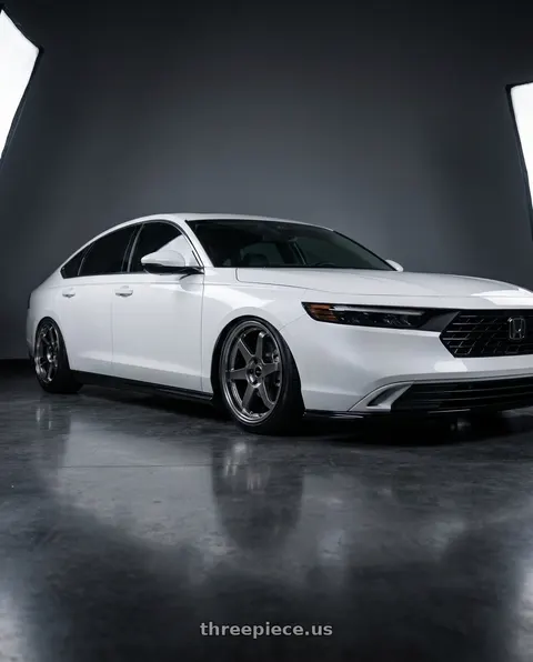 2026 Honda Accord with Vors TR37 5x114.3 17x8 +35 Hyper Black wheels