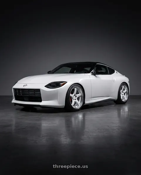 2024 Nissan Z Performance with Work T5R 2P 5x114.3 19x10.5 +12 WHITE wheels