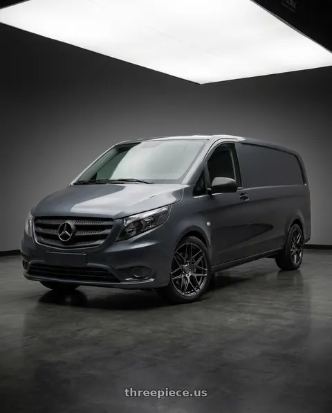 2020 Benz Vito with MRR FS1 5x130 18x8.5  +45 Carbon Flash wheels