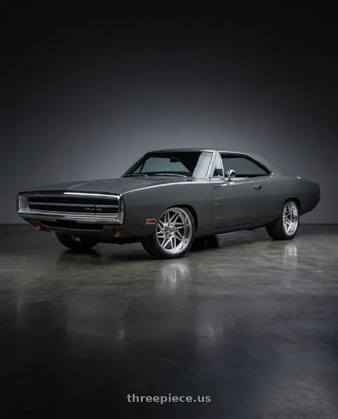 1970 Dodge Charger with Gear Forged GF761P 6x139.7 22x12 -44 A262227 wheels