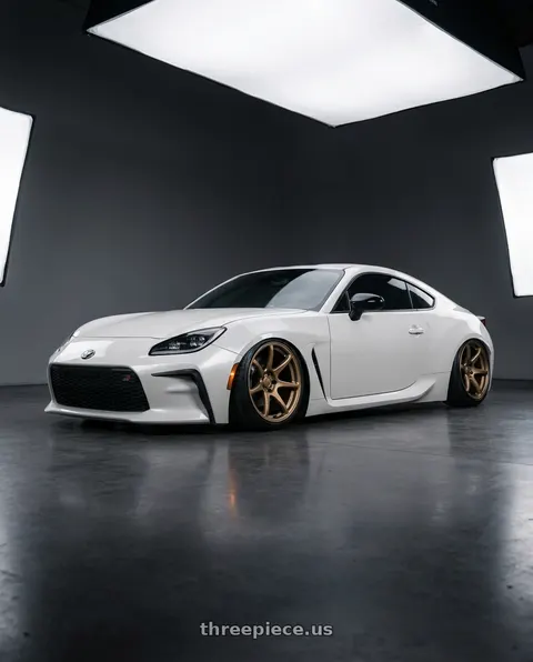 2016 Scion FR-S with Kansei K11B Tandem 5X100 18x9.5 22 Bronze wheels