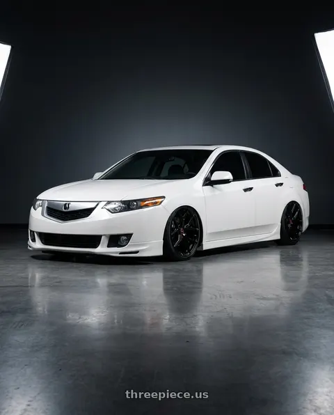 2013 Acura TSX with Vossen HF-5 19x9.5 / 5x114.3 / ET40 / Deep Face / 73.1 - Gloss Black Wheel - HF5-9N63 wheels