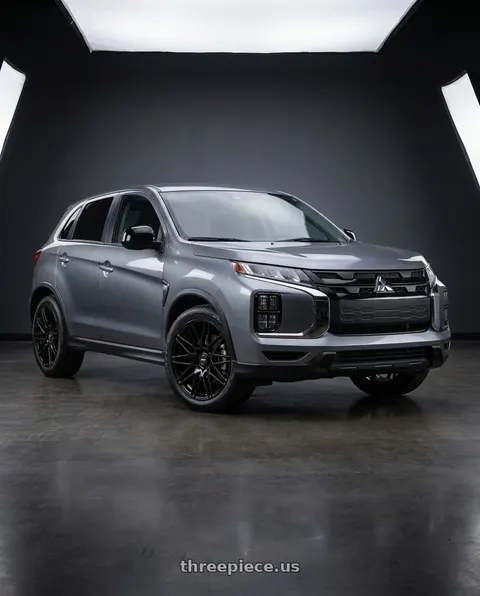 2025 Mitsubishi Outlander Sport with Enkei TMS 5x114.3 18x8.5+38 Gloss Black wheels