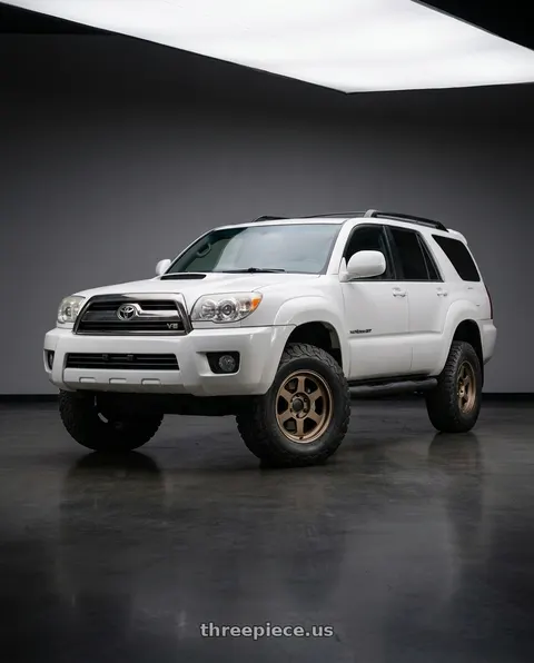 2006 Toyota 4Runner Sport with Volk Racing TE37XT 6x139.7 17x8.5-10 Bronze wheels