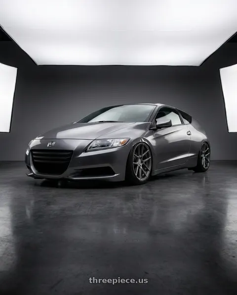 2015 Honda CR-Z with Avant Garde Wheels M510 5X114.3 19x9.5 +40 Dolphin Grey wheels