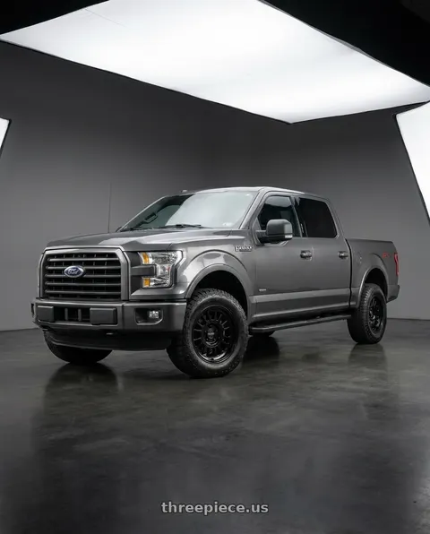 2015 Ford F-150 XL with Method Race Wheels 318B 6X135 17x8.5 +0 GLOSS BLACK wheels