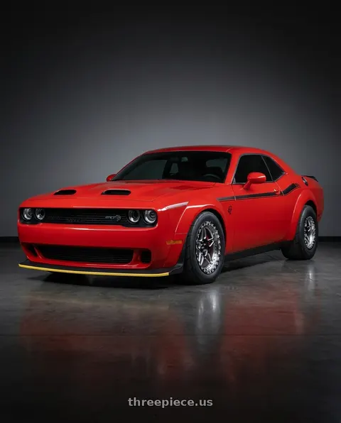 2020 Dodge Challenger SRT Hellcat Redeye with Belak Industries Series 3 Wheel - Single Beadlock Billet Outer Lip 5x114.3 15x8 +13 wheels