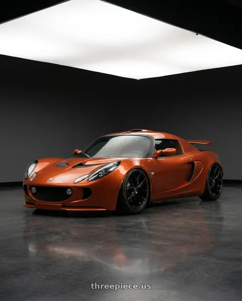 2011 Lotus Exige S 240 with VOSSEN HF-5 5X114.3 19x9.5 +40 GLOSS BLACK wheels