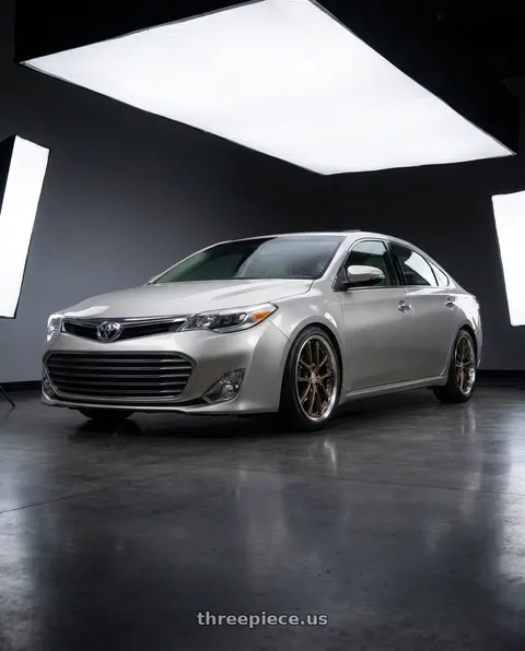 2013 Toyota Avalon with Vors AR5 5x114.3 19x8.5 +35 Bronze wheels