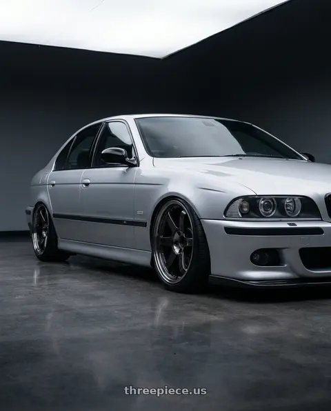 2000 BMW M5 with Volk Racing TE37SL 5x114.3 19x10.5+12 Pressed Double Black wheels