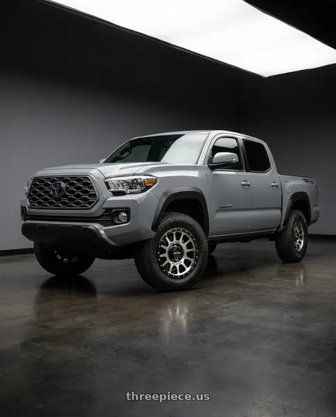 2022 Toyota Tacoma Limited with Method Race Wheels 305MB NV 6x139.7 17x8.5 +0 MACHINED - MATTE BLACK LIP wheels