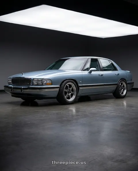 1992 Buick Park Avenue with Vors LT61 5x115 17x7.5 +35 Hyper Black wheels