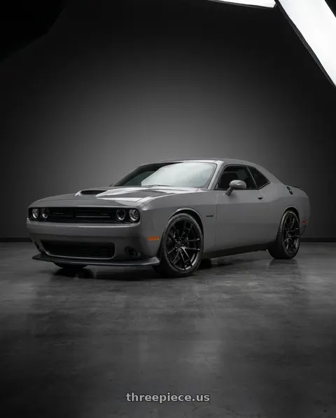 2021 Dodge Challenger R/T with MRR M392 5x115 20x9.5  +12 Matte Black fit Charger Challenger wheels