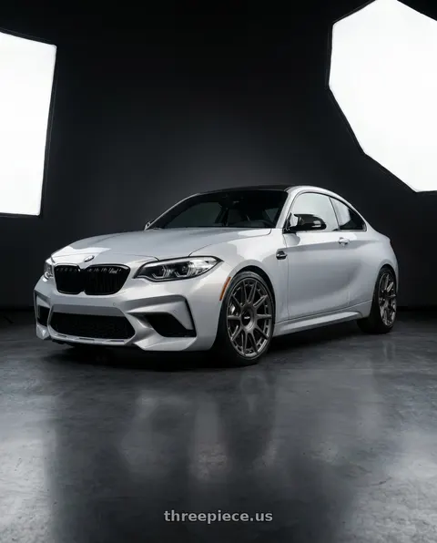 2020 BMW M2 with Rotiform 795 5x114.3 22x9 +38 MATTE ANTHRACITE wheels