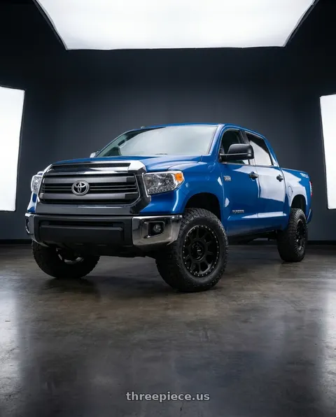 2016 Toyota Tundra SR5 with Method MR305 NV 20x9 +25mm Offset 5x150 116.5mm CB Matte Black Wheel - MR30529058525 wheels
