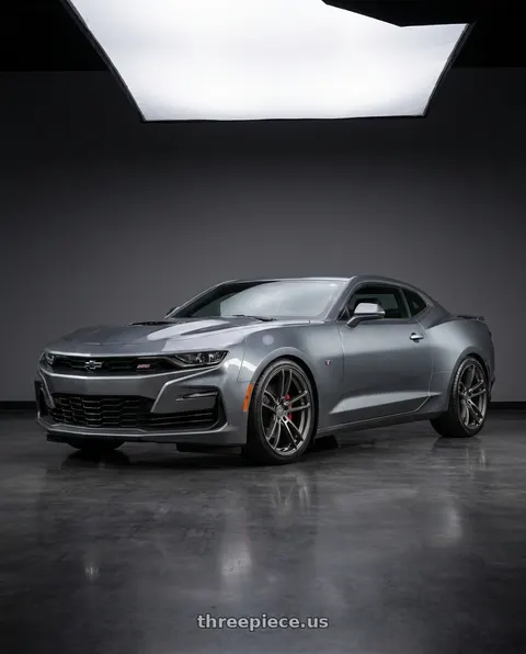 2021 Chevrolet Camaro SS with American Racing AR941 MACH FIVE 5X120 20X10 +22 GRAPHITE wheels
