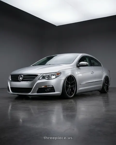 2015 Volkswagen CC with BBS CC-R 5x112 19x8.0+27 Satin Black wheels