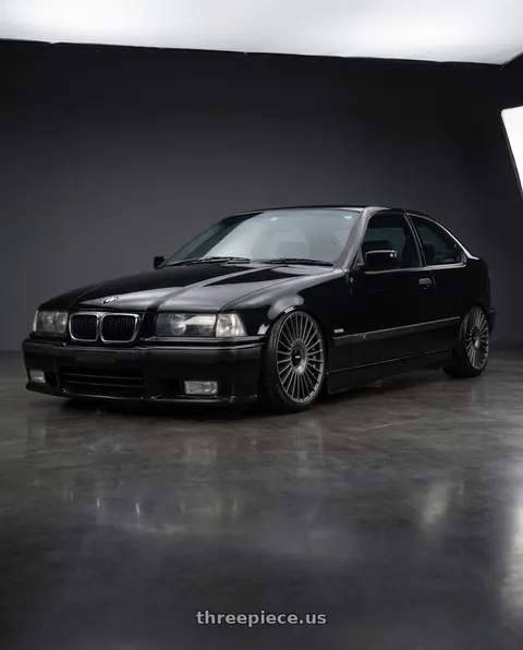 1998 BMW 318ti with Rotiform RC202 GRZ BLANK 18x8.5 +45 MATTE ANTHRACITE wheels