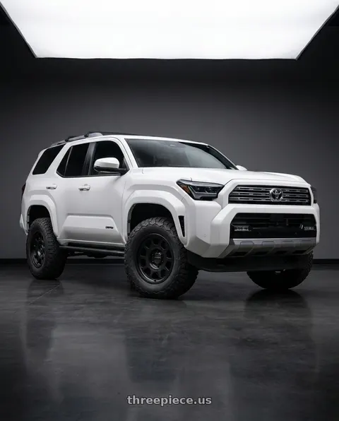 2026 Toyota 4Runner with Method MR705 17x8.5 0mm Offset 5x5 71.5mm CB Matte Black Wheel - MR70578550500 wheels