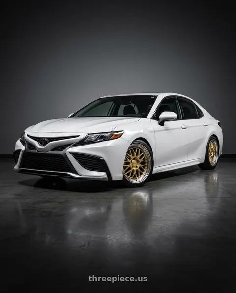 2024 Toyota Camry SE with Work Brombacher Mesh wheels