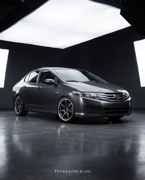 2011 honda city 1 5 with Work Emotion T7R 2P wheels