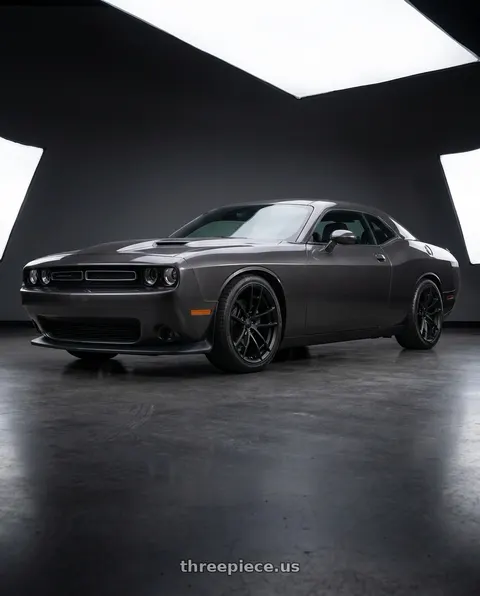 2021 Dodge Challenger SXT with MRR M392 5x115 20x9.5  +12 Matte Black fit Charger Challenger wheels