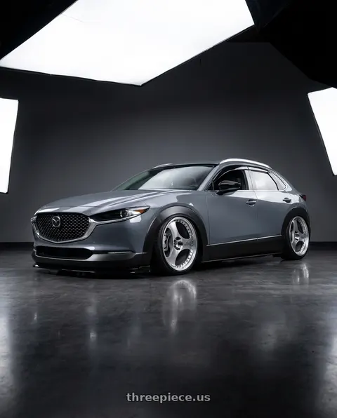 2023 Mazda CX-30 with Advan Racing ONI2 PROGRESSIVE 5x114.3 20x11.0 +15 MACHINING & DIAMOND CUT wheels