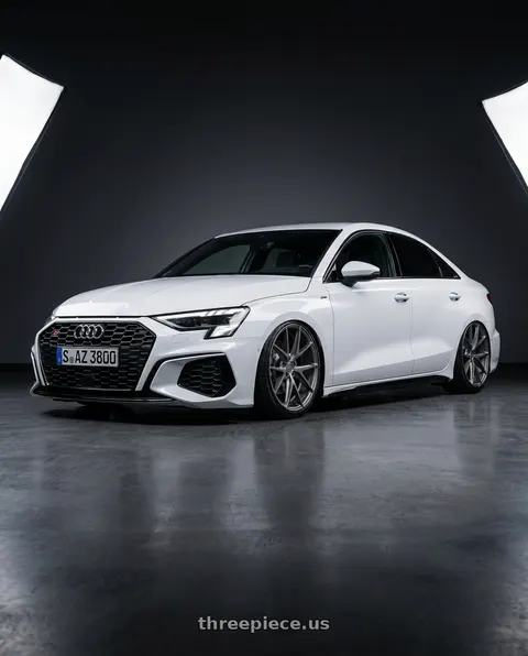 2024 Audi S3 with Niche 1PC M116 MISANO 5X112 19X8.5 +34 MATTE GUN METAL wheels