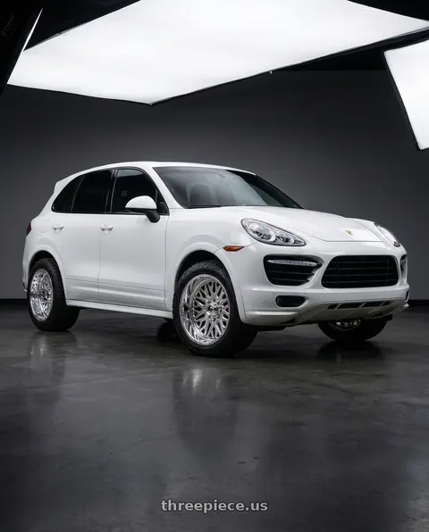 2013 Porsche Cayenne GTS with Fuel Forged FF109 5x150 20x9 +0 POLISHED wheels