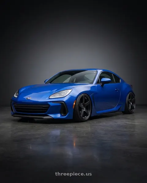 2024 Subaru BRZ with Ssr Gtv01 5x114.3 18x8+35  FLAT BLACK wheels