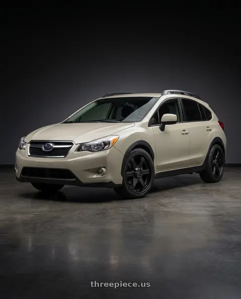 2014 Subaru XV Crosstrek with Enkei BHAWK 6x135 18x8.5+30 Black wheels